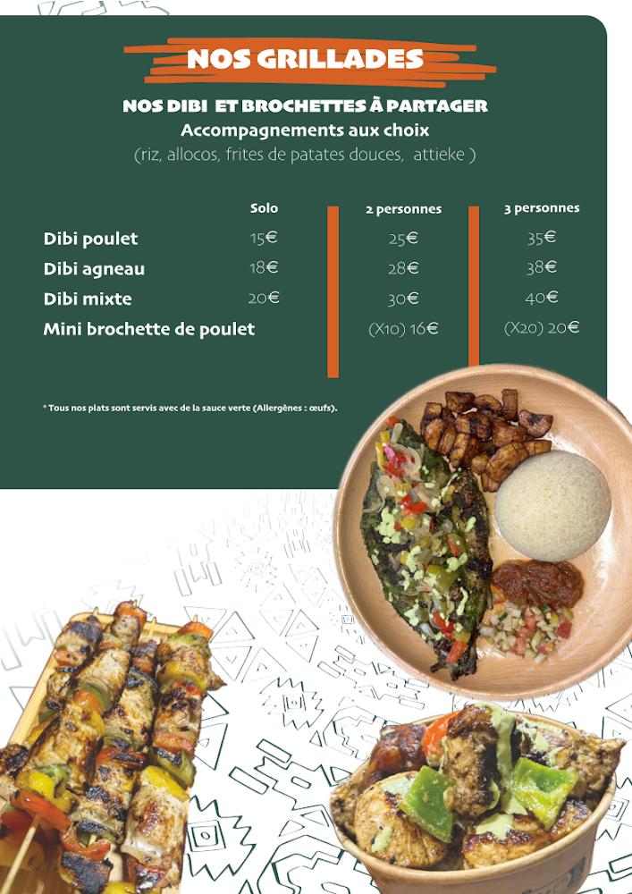 La maison du Dibi - Menu Image 1