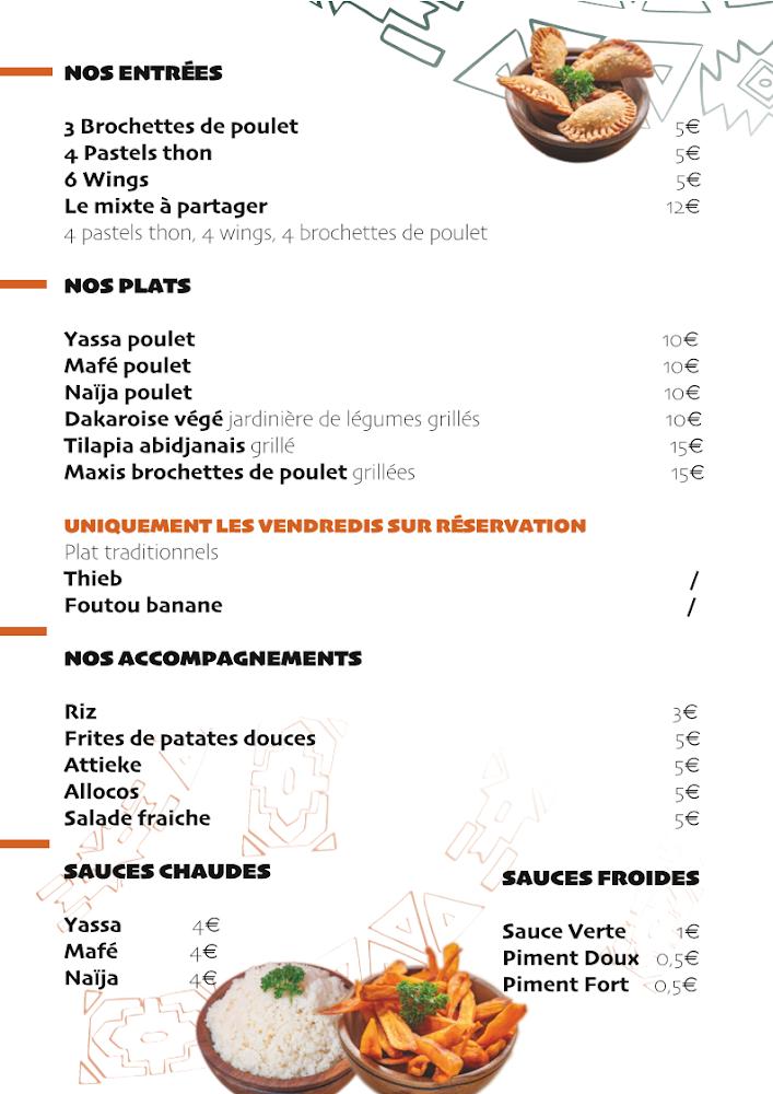 La maison du Dibi - Menu Image 2