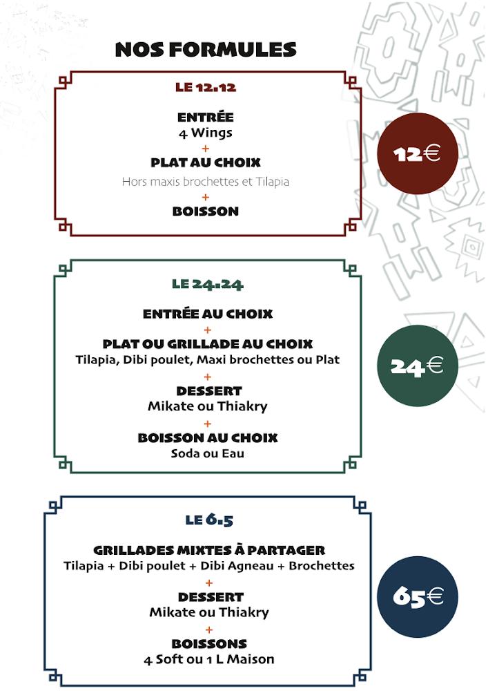 La maison du Dibi - Menu Image 4